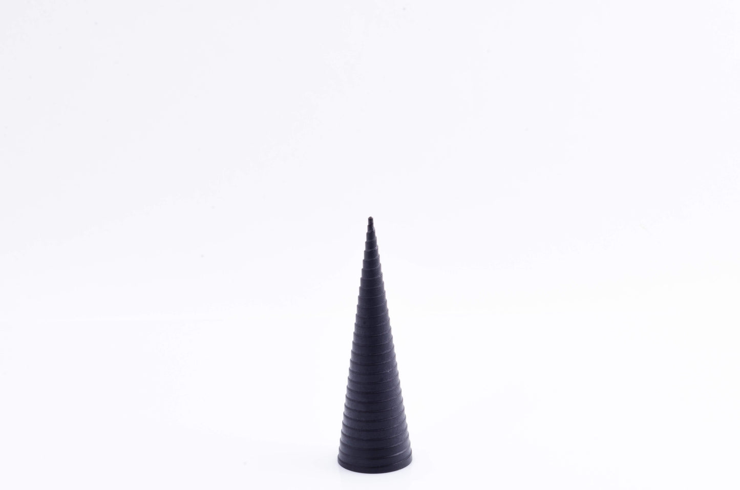 Cream Cone Conical | Ribbed